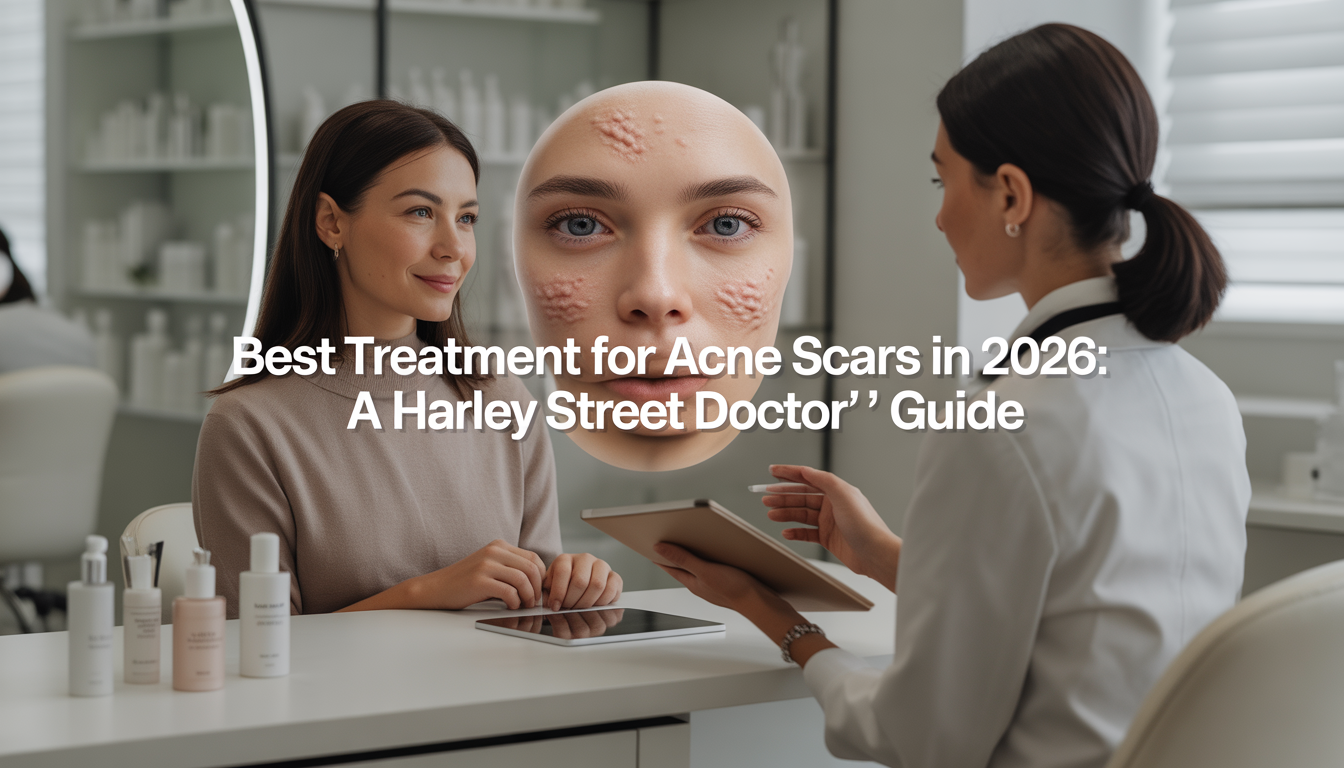 Best Treatment for Acne Scars in 2026: A Harley Street Doctor’s Guide